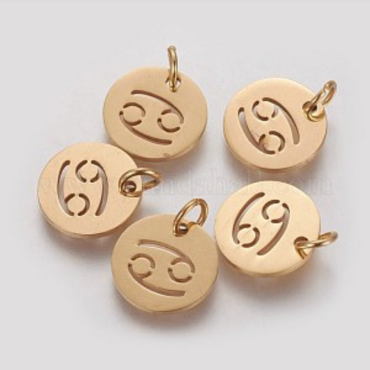 Charms Médaille Cancer Astro
