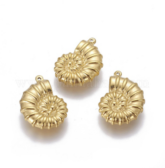 Charms Coquillage Escargot - Petit