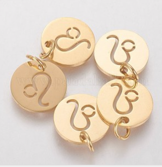 Charms médaille Lion Astro