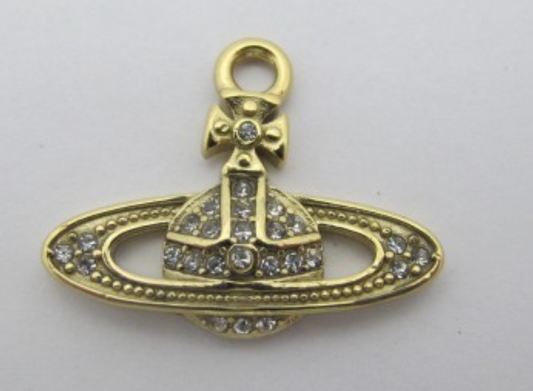 Charms Planète strass