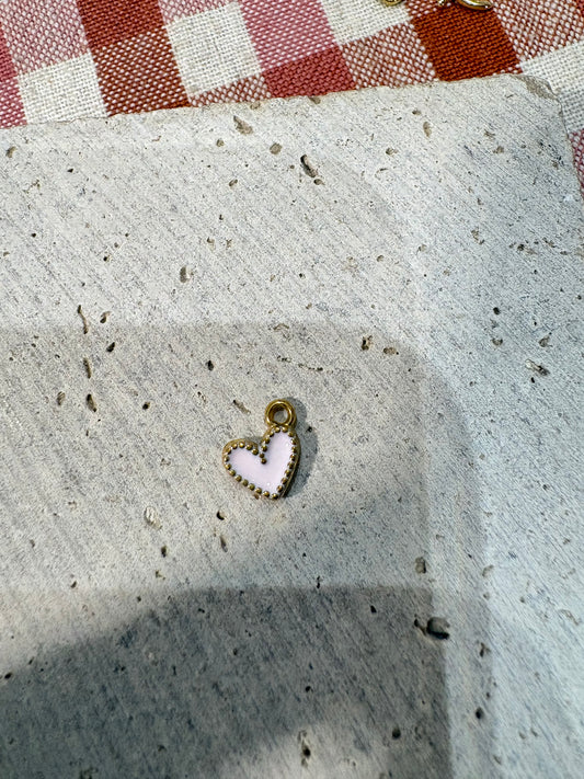Charms Coeur Rose