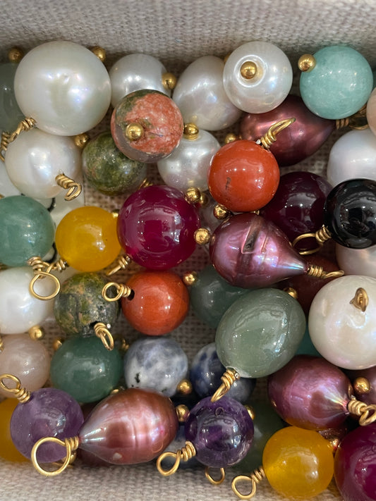 charms rond multipierres