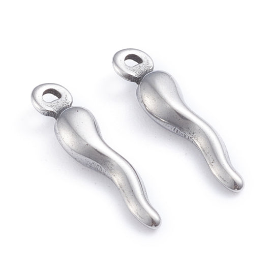Charms Piment - Argent