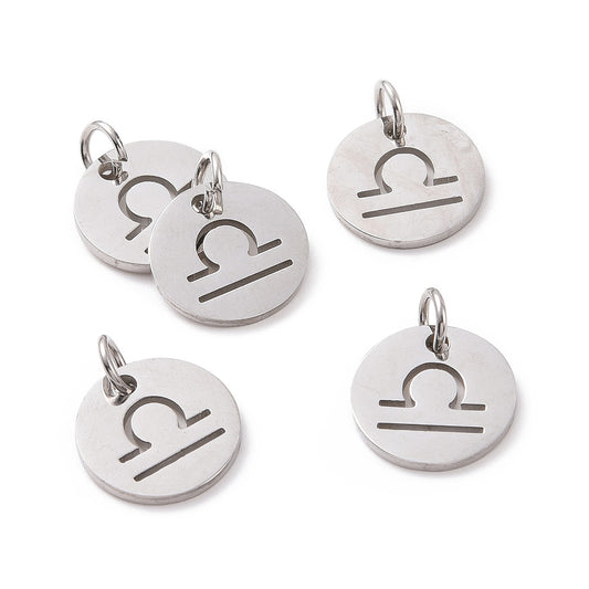 Charms Médaille Balance Astro - Argent