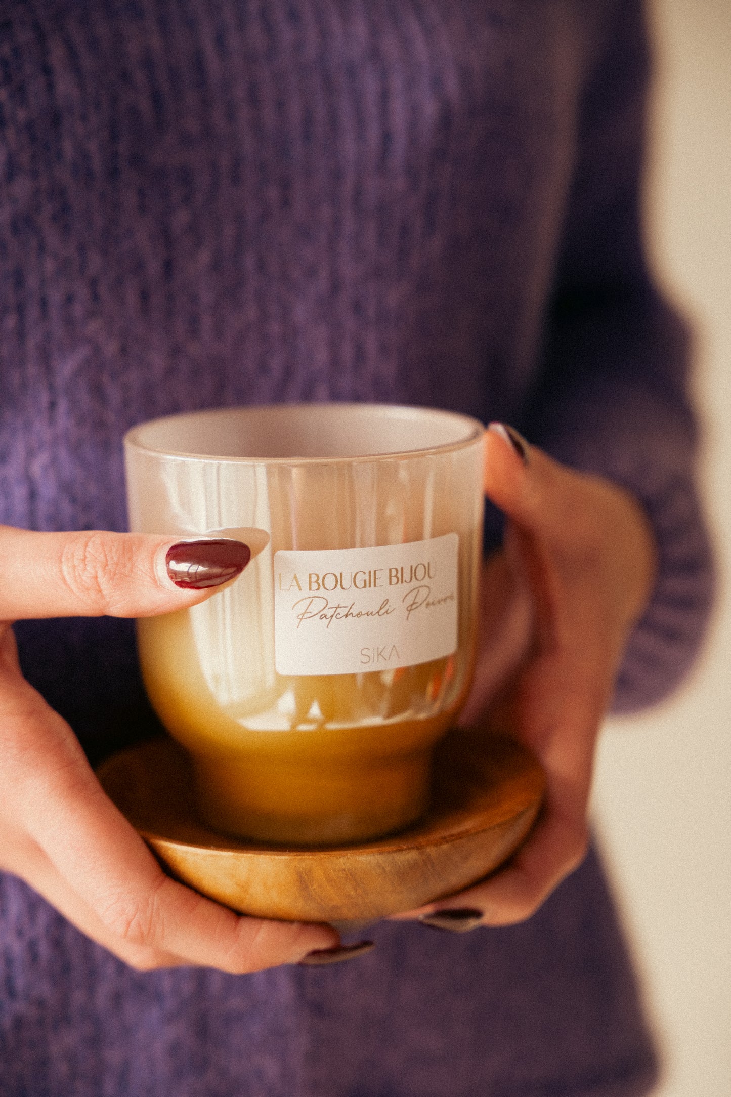 Bougie Bijou - Patchouli Poivré