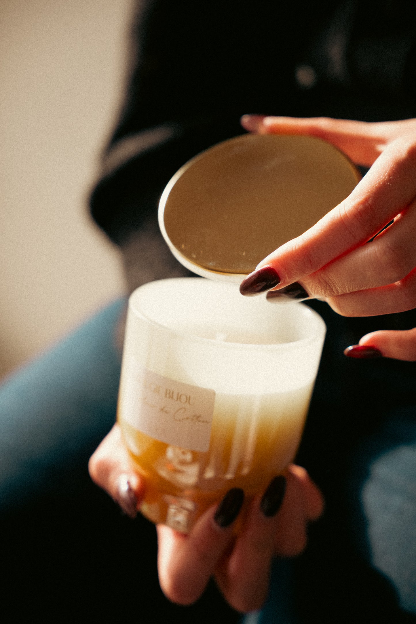 Couvercle Bougie Bijou