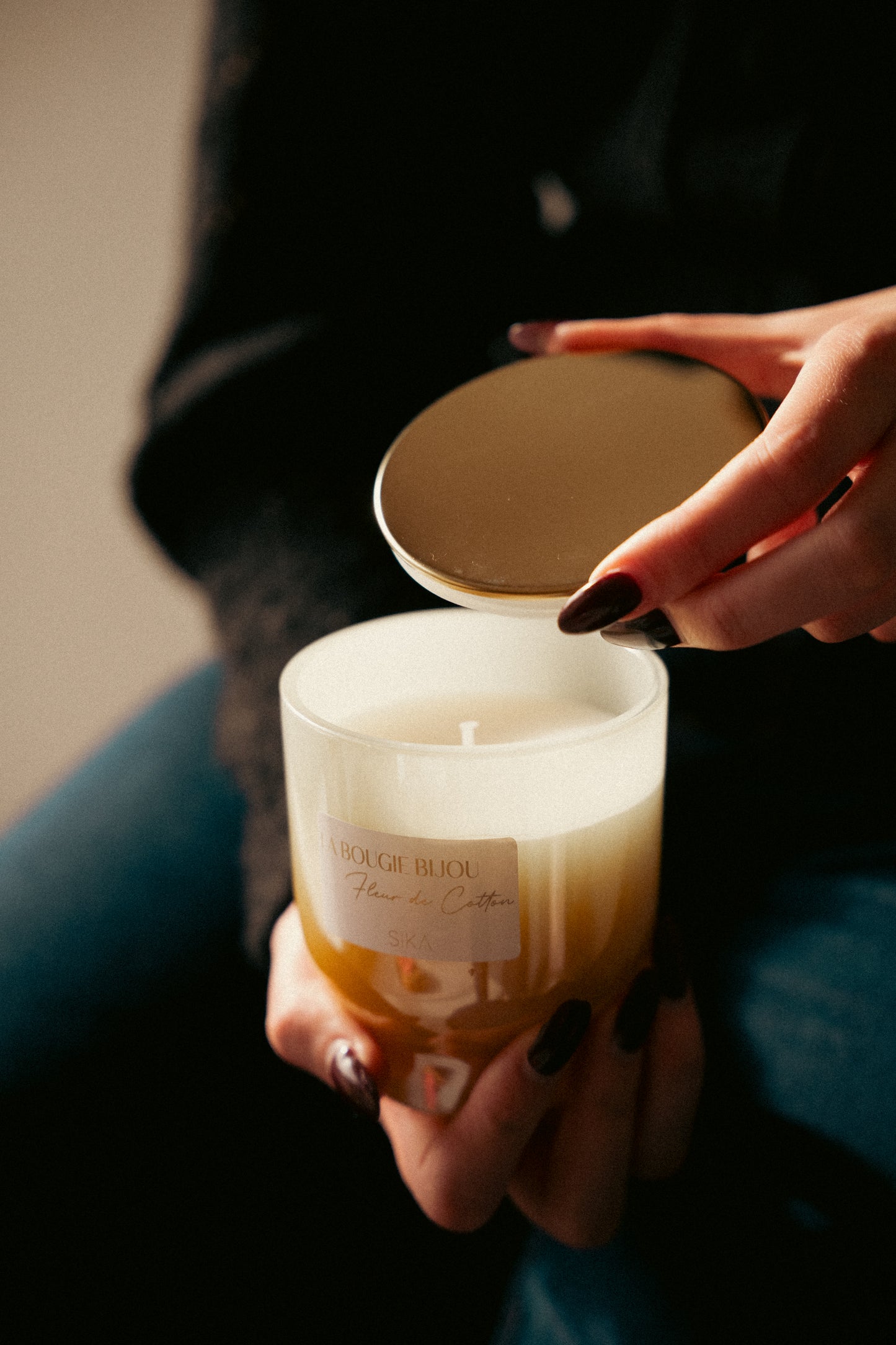 Bougie Bijou - Fleur de Coton