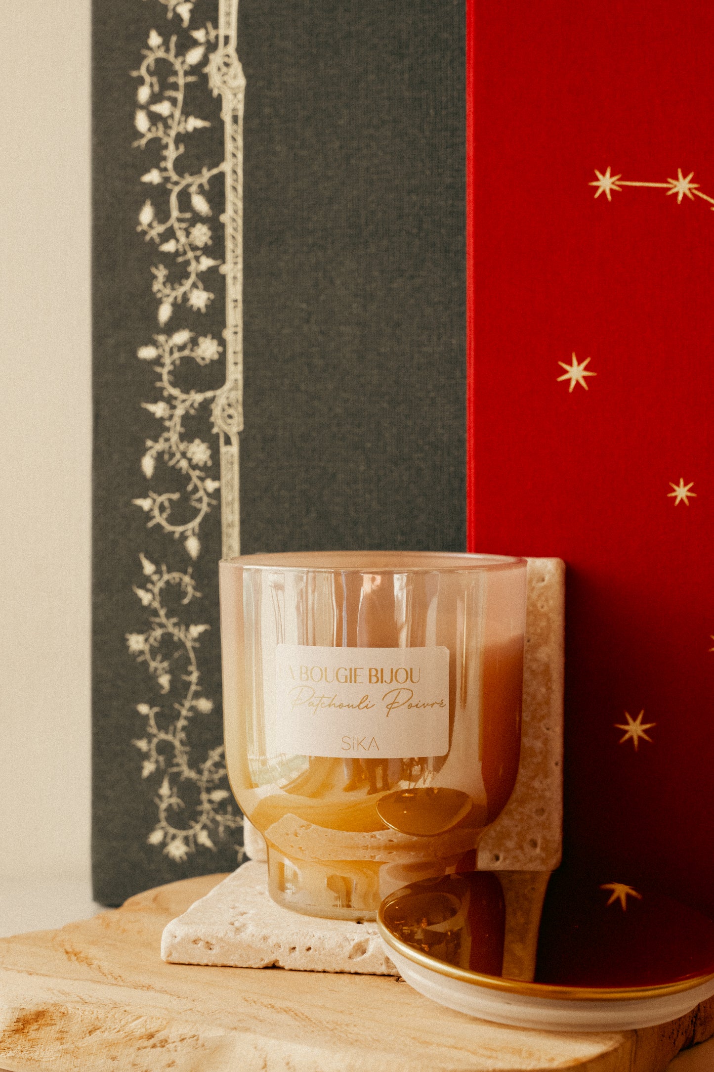 Bougie Bijou - Patchouli Poivré