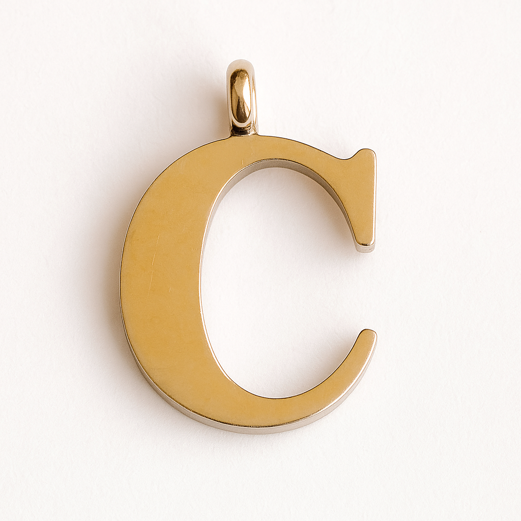 Les pendentifs - Initiales - Personnalisez votre bijou