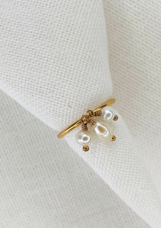 Bague Perla - Perles d’eau douce