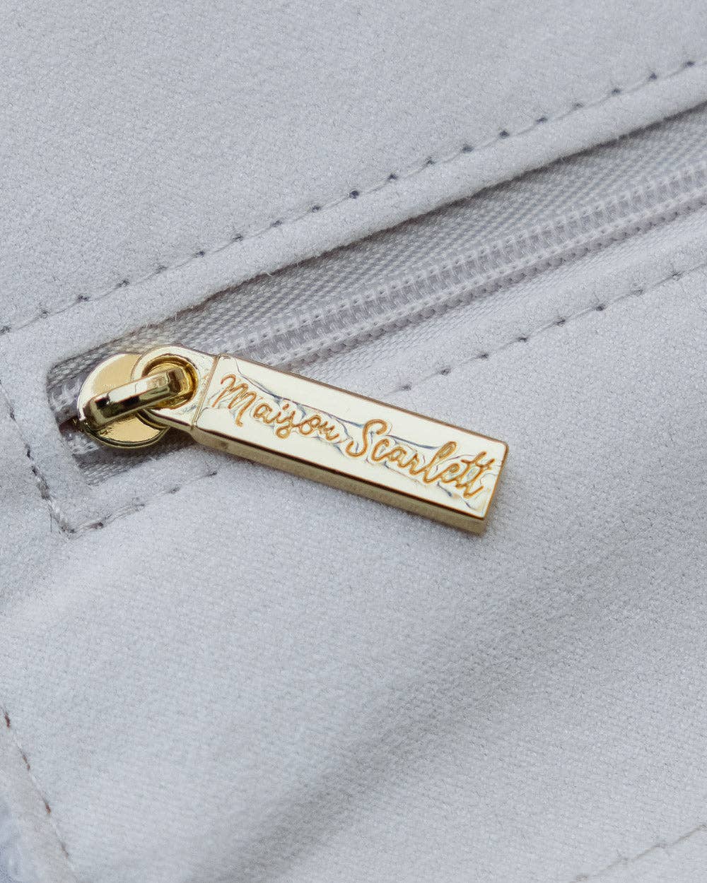 Pochette à bijoux Catherine - Moumoute Blanc