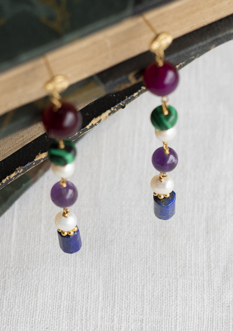 Boucles Paloma - Multi-pierres