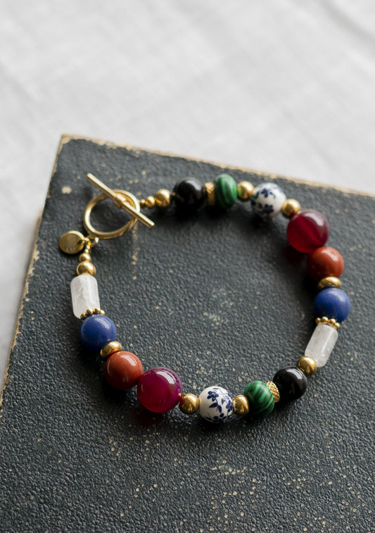 Bracelet Anouk - Multi-pierres