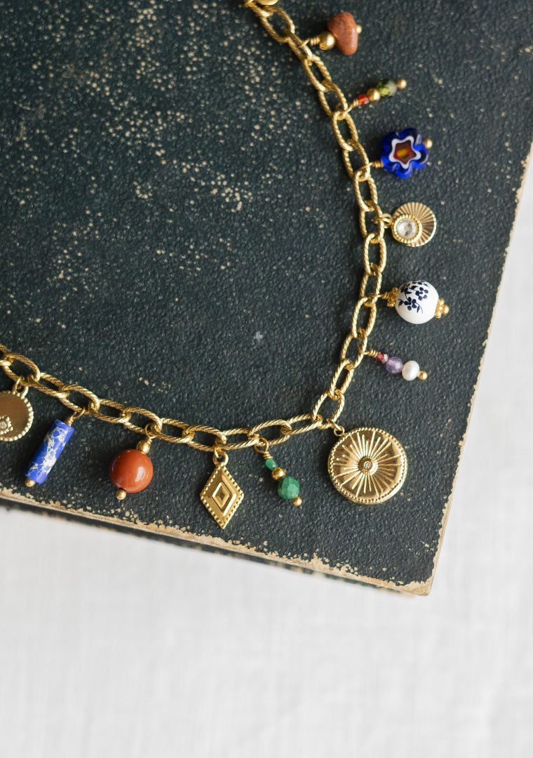 Collier Olympe - Multi-pierres