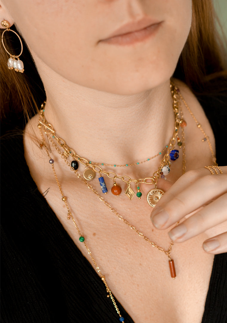 Collier Olympe - Multi-pierres