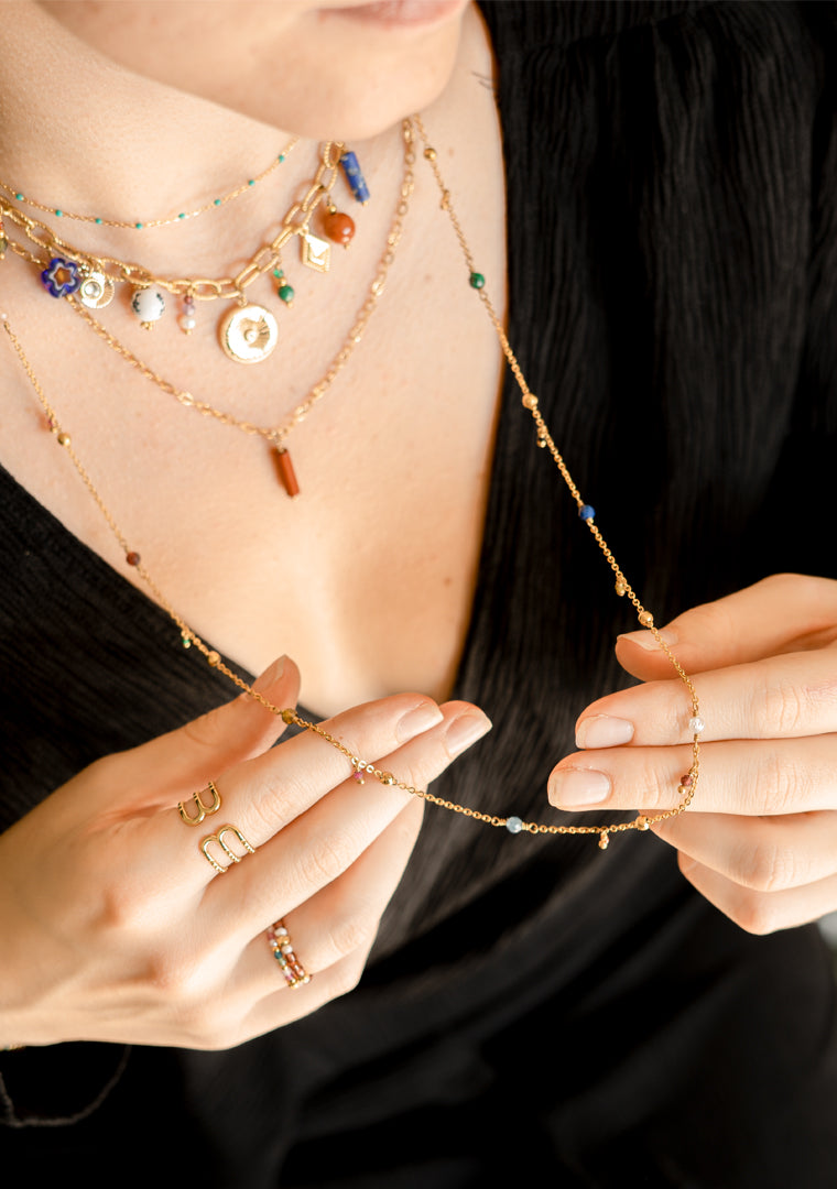 Collier Olympe - Multi-pierres