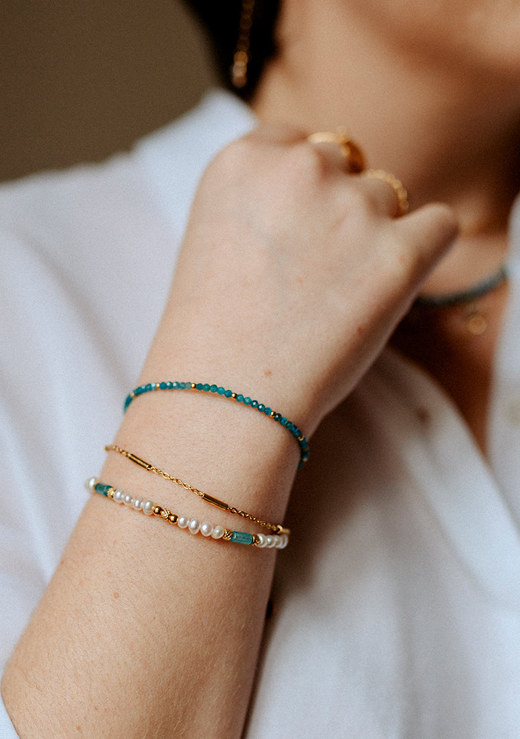 Bracelet Alya - Apatite
