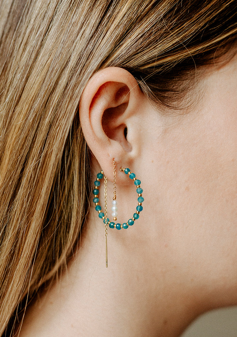 Boucles Lya - Perles d’eau douce