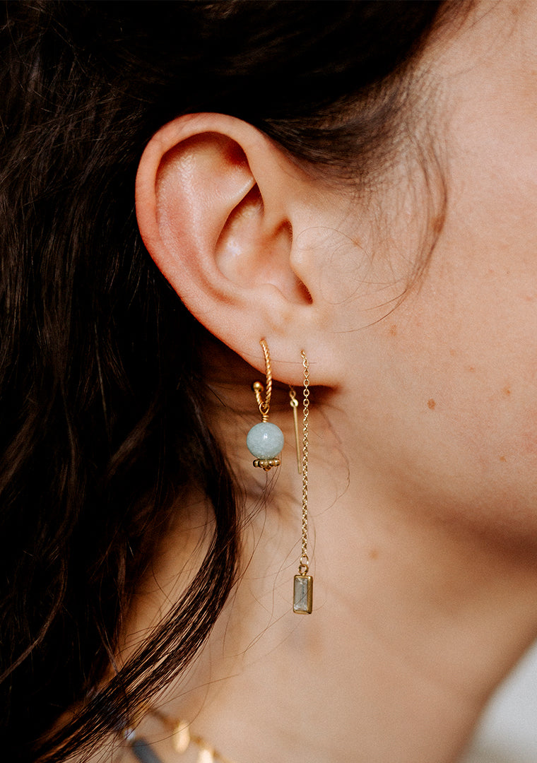 Boucles Luz - Blanc