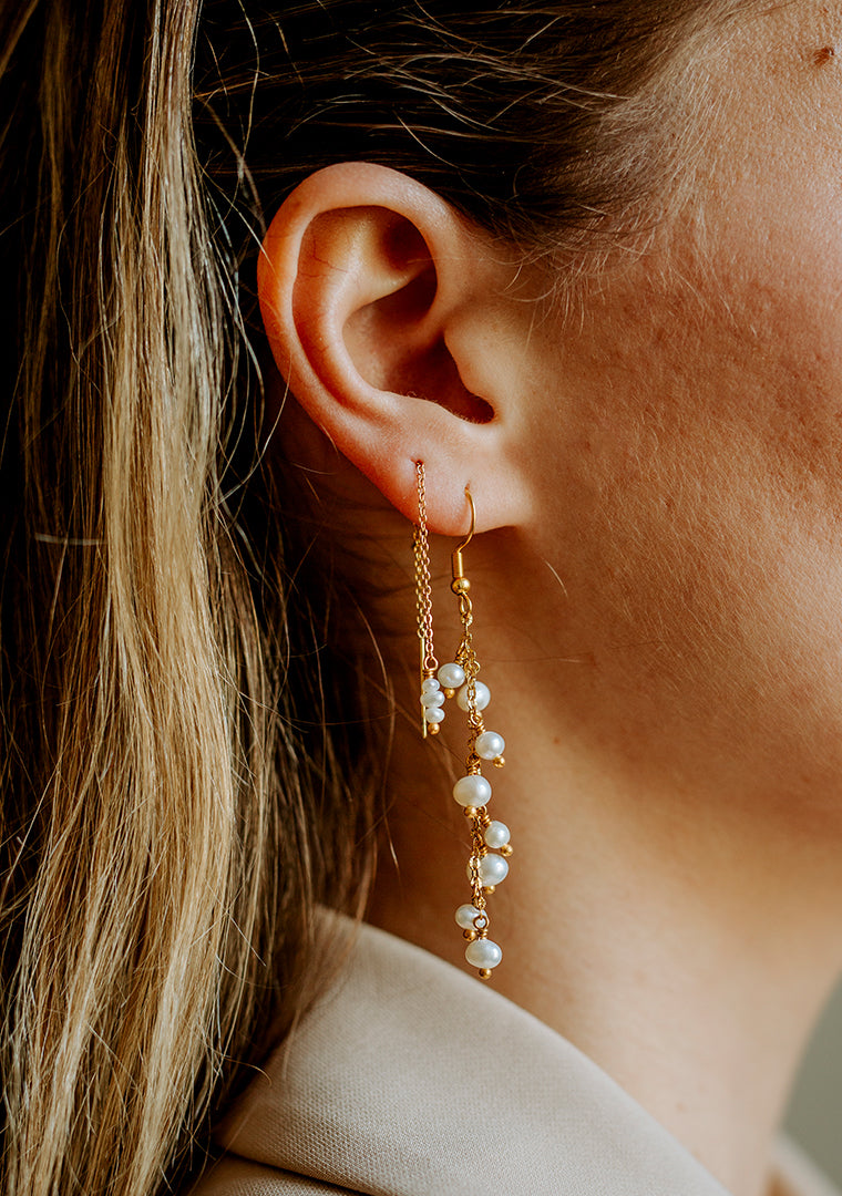 Boucles Lya - Perles d’eau douce