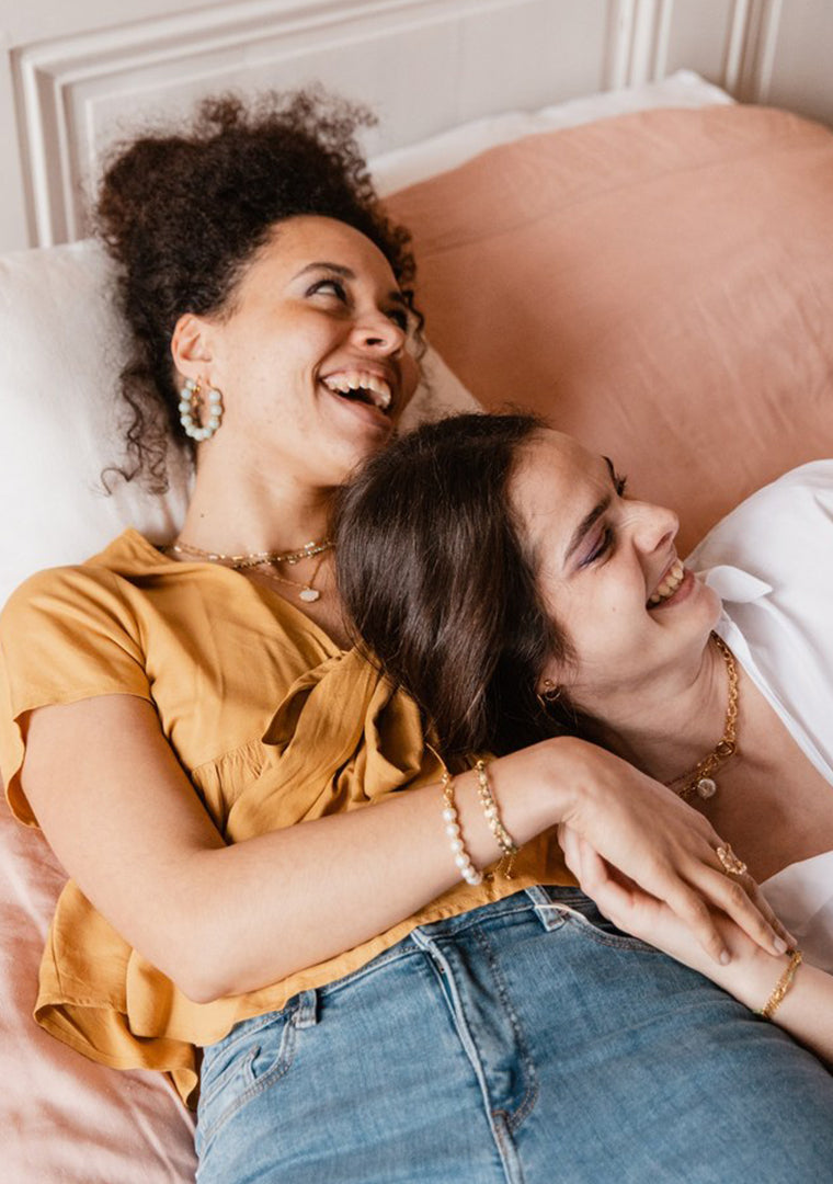 Bracelet Clémentine - Perles d’eau douce