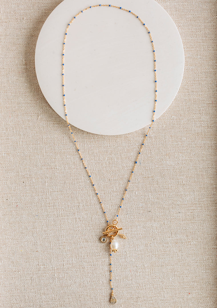 Collier Ava - Bleu