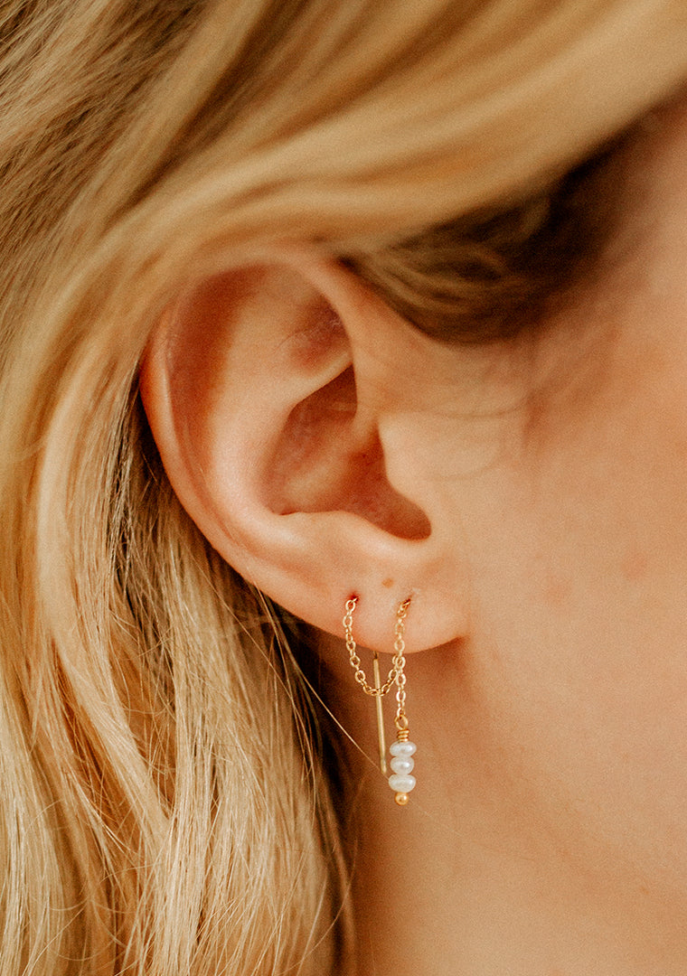 Boucles Lya - Perles d’eau douce