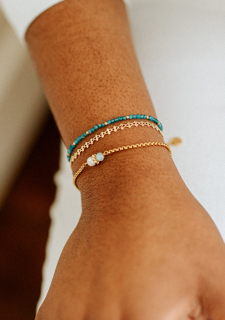 Bracelet Alya - Apatite