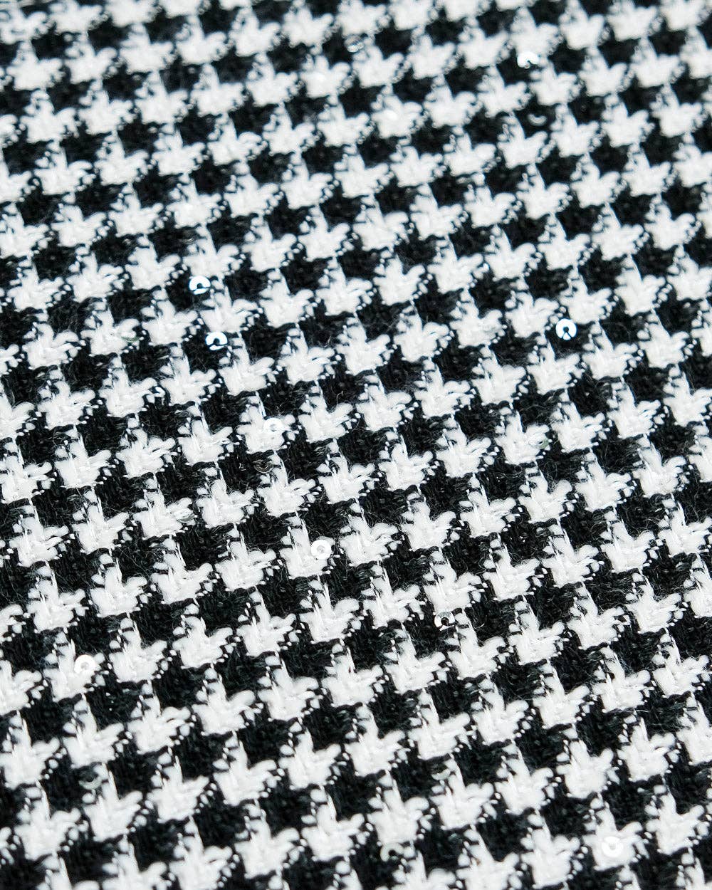 Boîte à bijoux Brigitte - Pied de poule Bleu