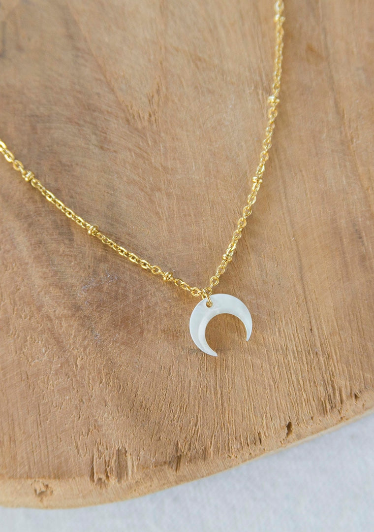 Collier Luna -1- Nacre