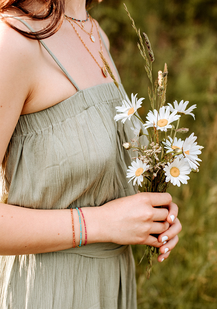 Bracelet Alya - Pierres de soleil