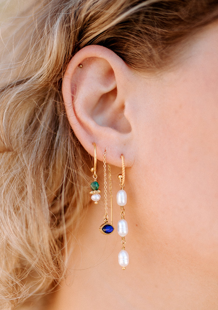 Boucles Luz - Bleu
