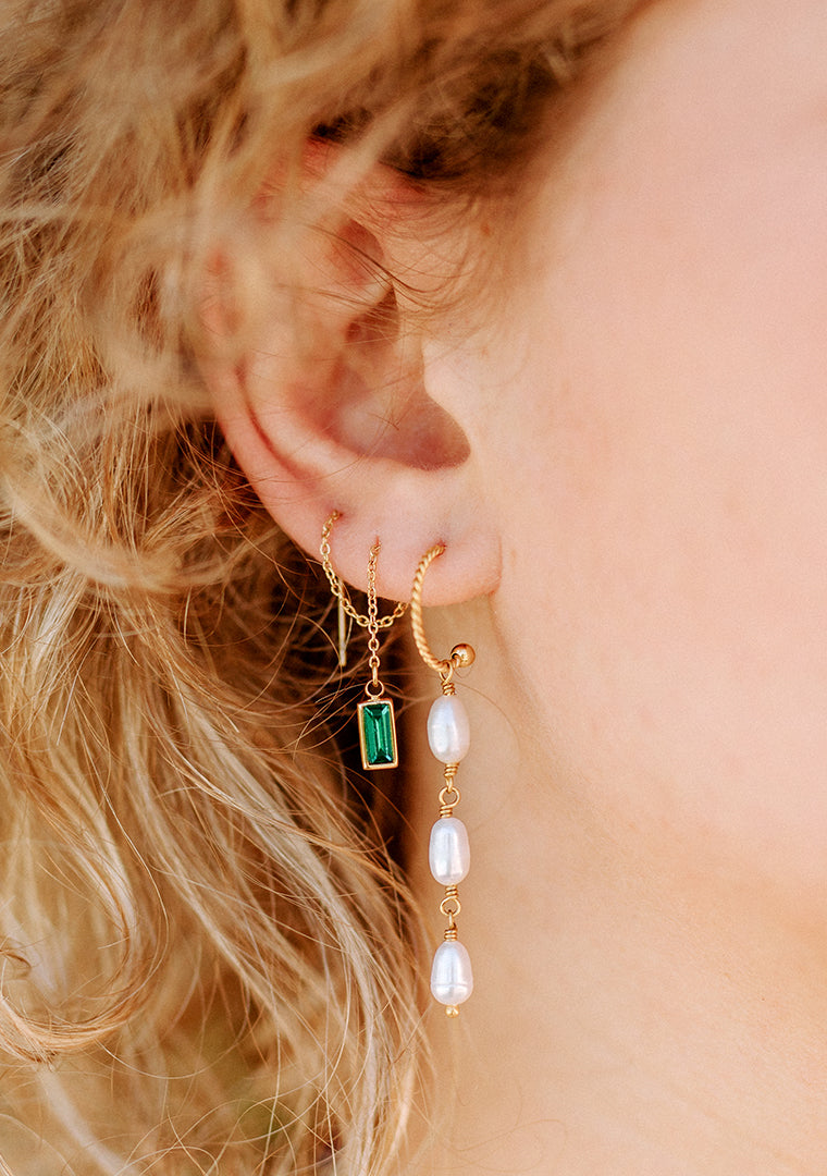 Boucles Luz - Vert