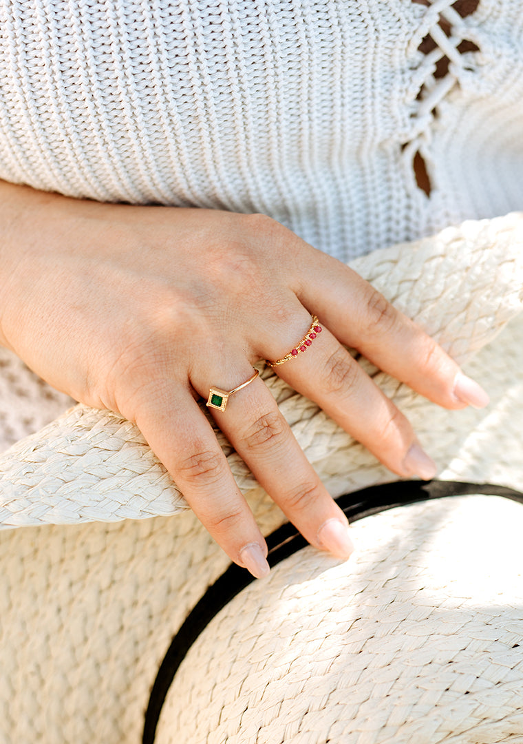 Bague Livia - Rubis