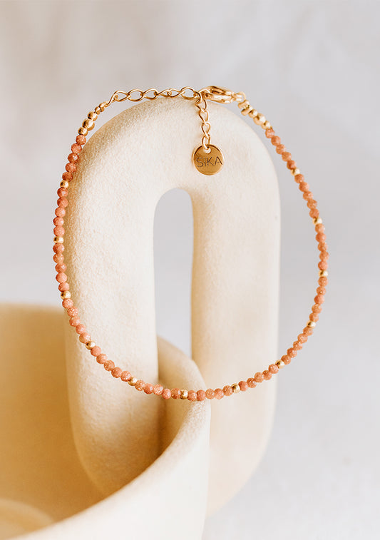 Bracelet Alya - Pierres de soleil