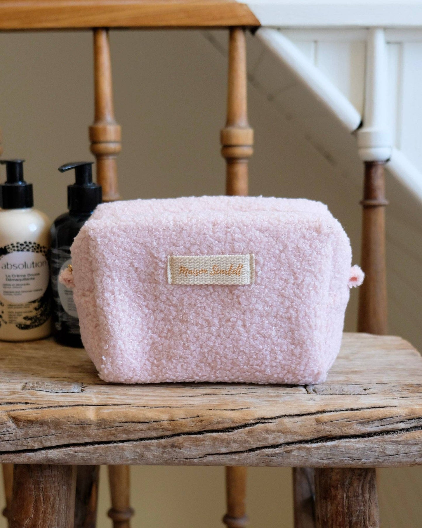 Trousse de toilette Charlotte - Moumoute Rose