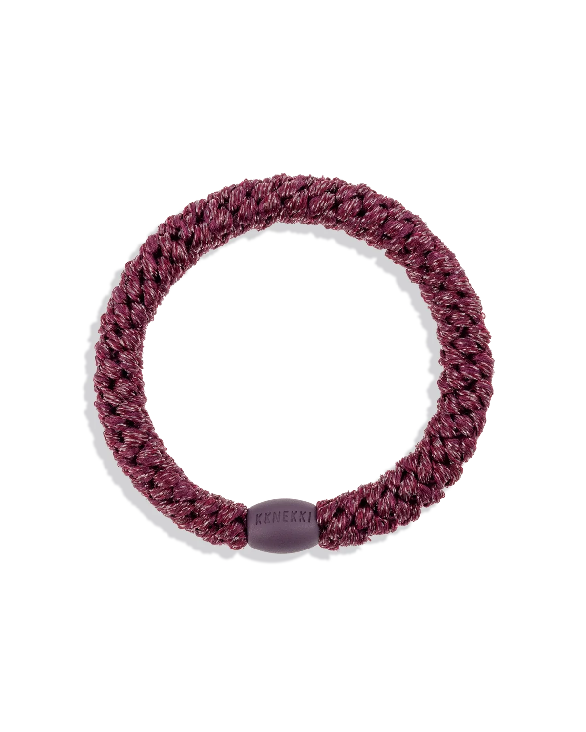 Elastique à cheveux / Bacelet Kknekki - Bordeaux paillettes