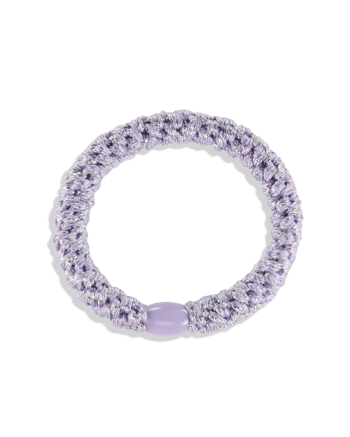 Elastique à cheveux / Bacelet Kknekki - Violet lavande paillettes