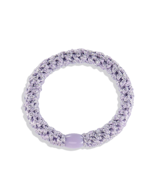 Elastique à cheveux / Bacelet Kknekki - Violet lavande paillettes