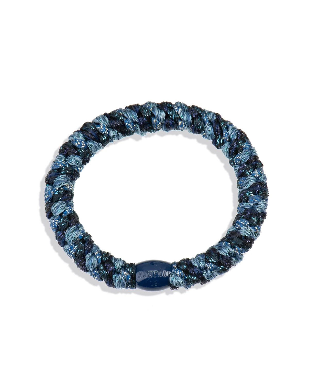 Elastique à cheveux / Bacelet Kknekki - Mix Bleu Paillettes