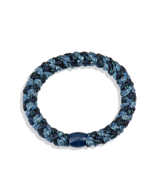 Elastique à cheveux / Bacelet Kknekki - Mix Bleu Paillettes