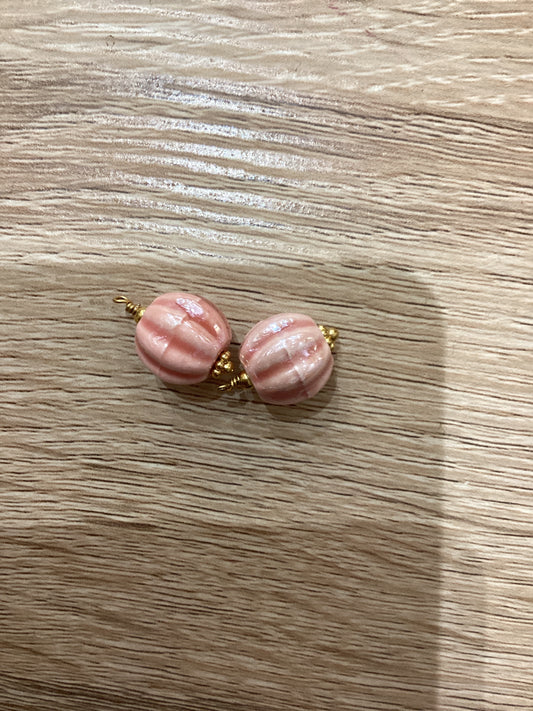 Charms perle rose et blanche