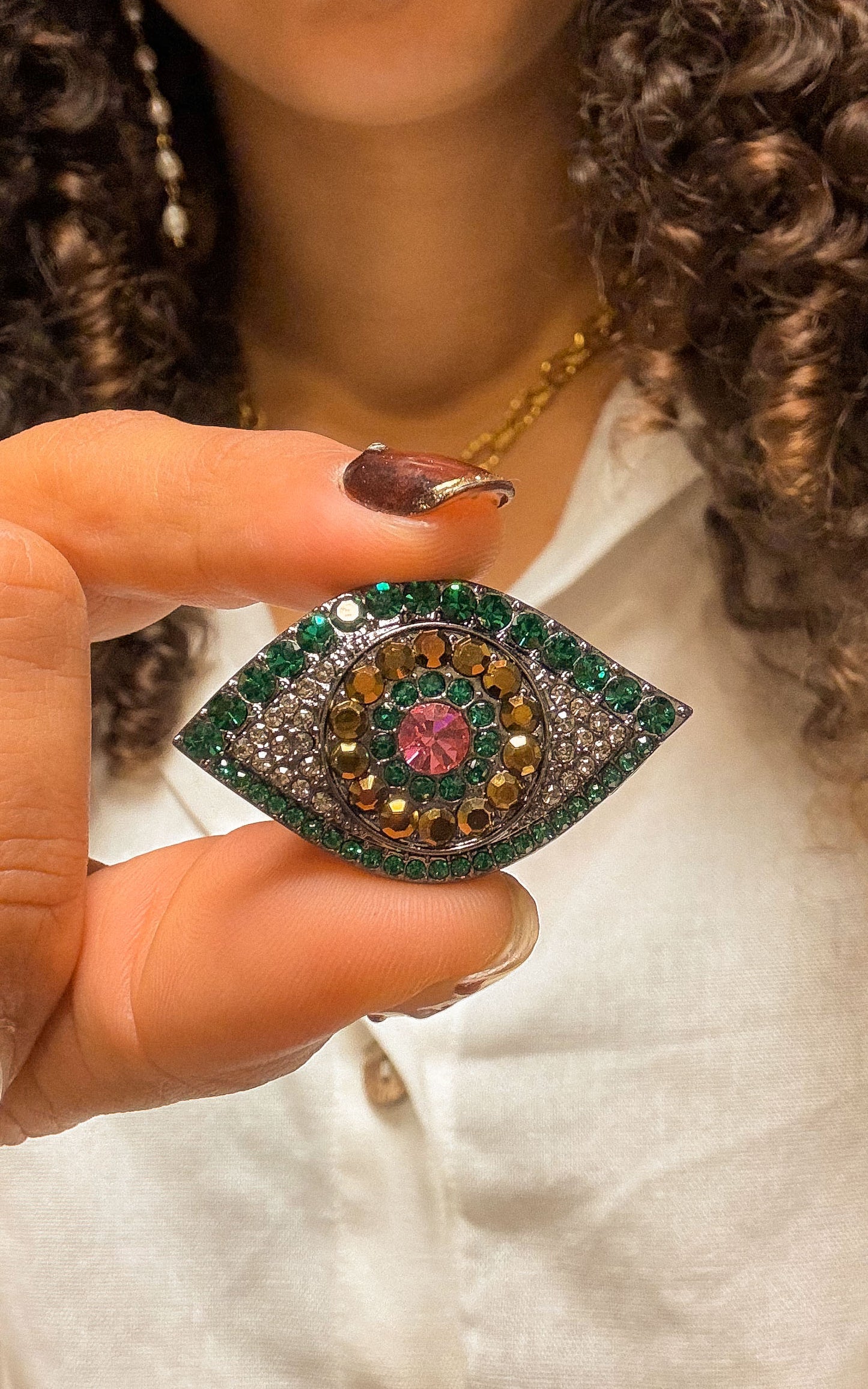 Broche Oja - Multicolore