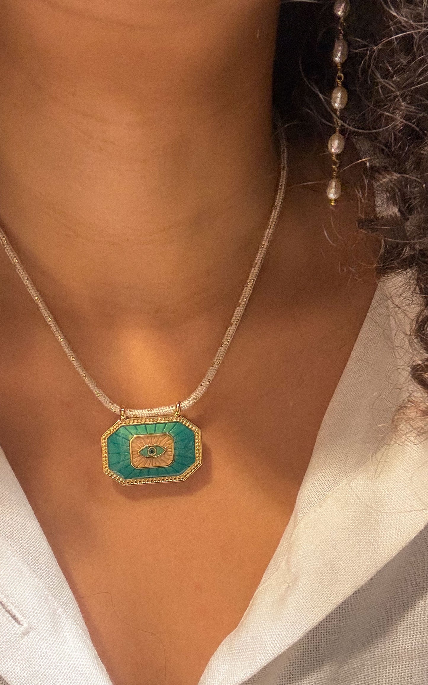 Collier Anjali - Bleu