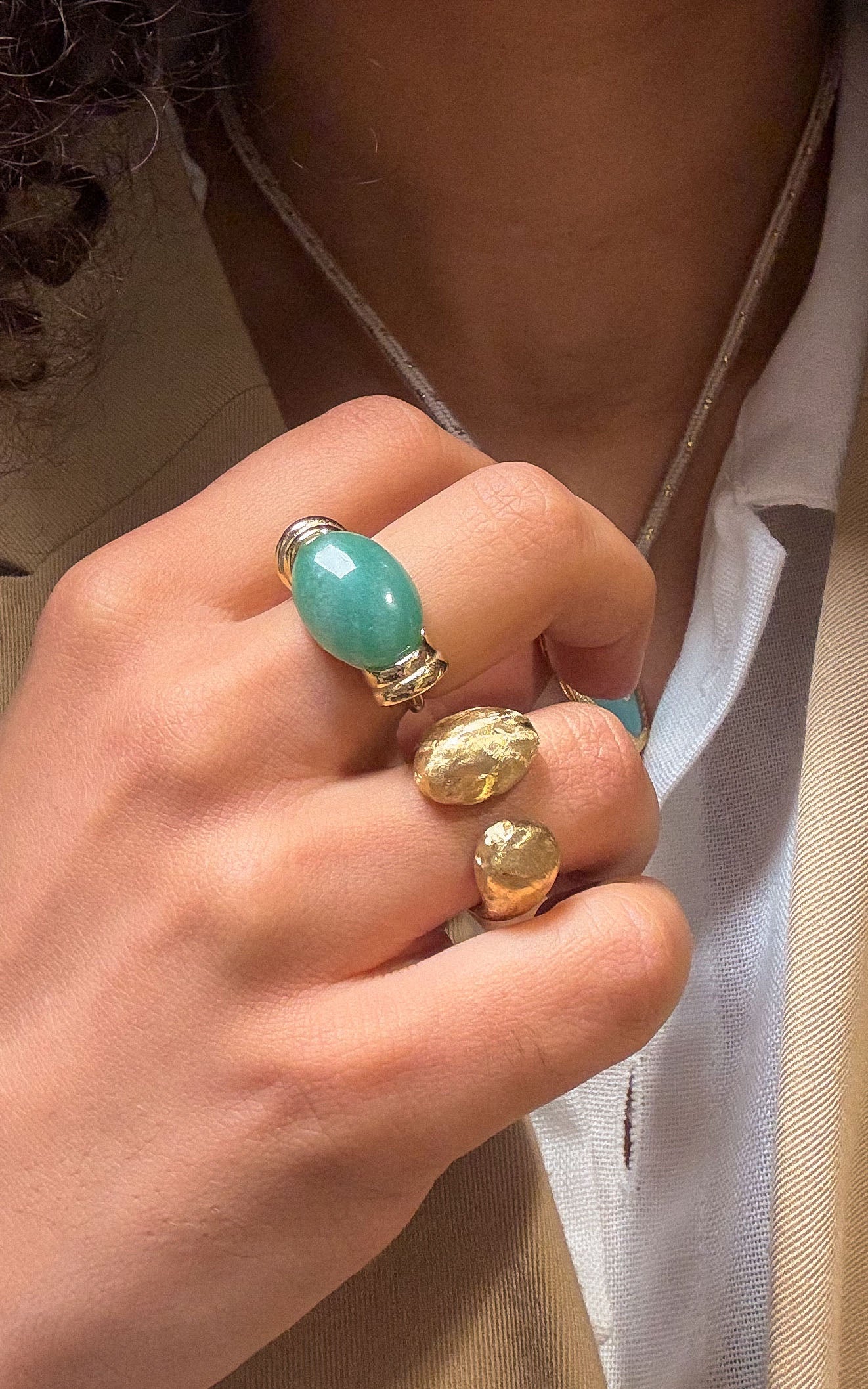Bague Toundra - Aventurine