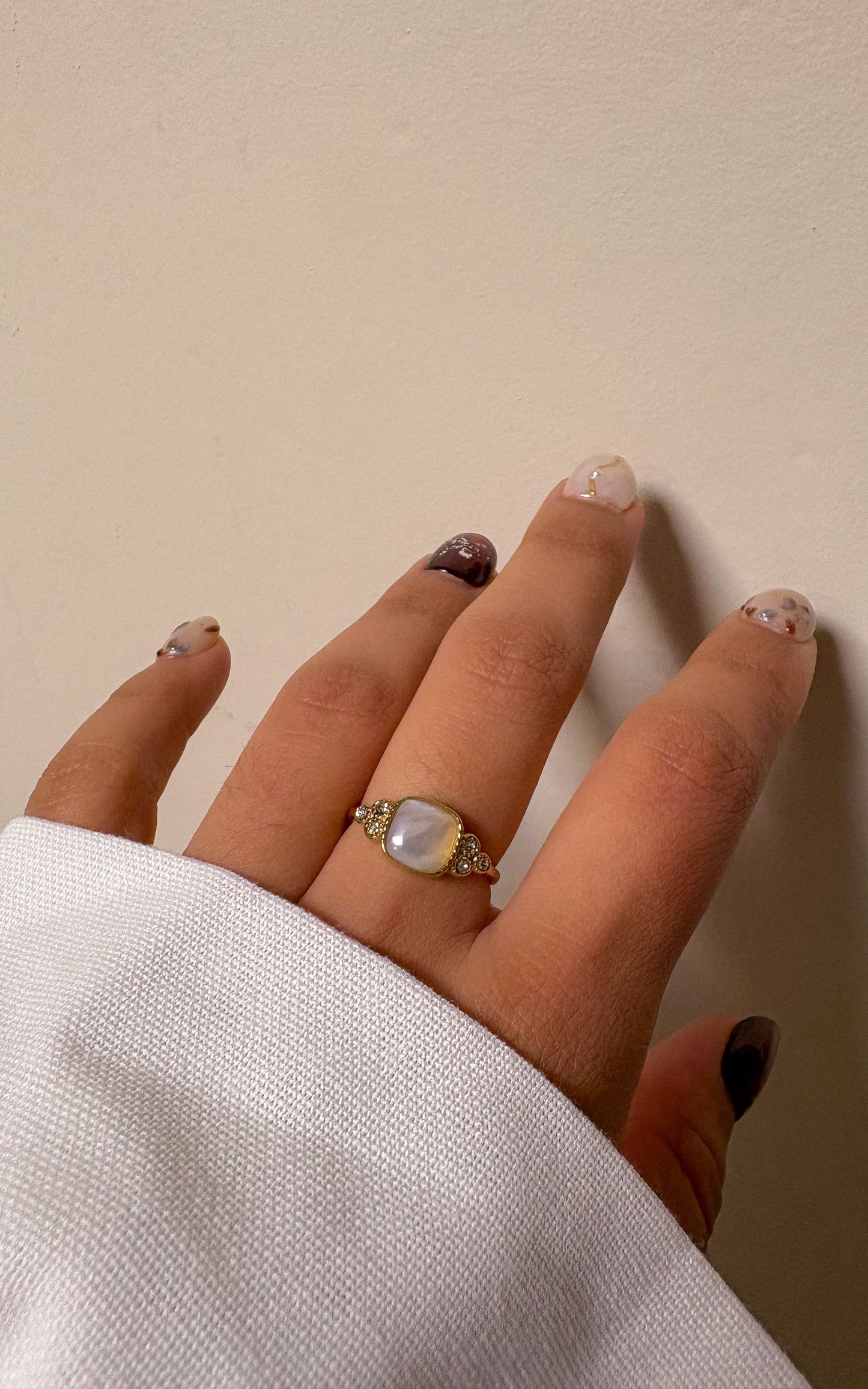 Bague Selena - Nacre
