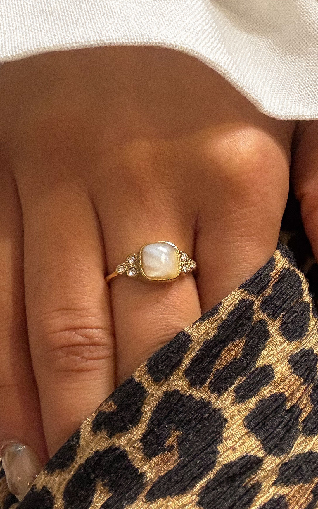 Bague Selena - Nacre
