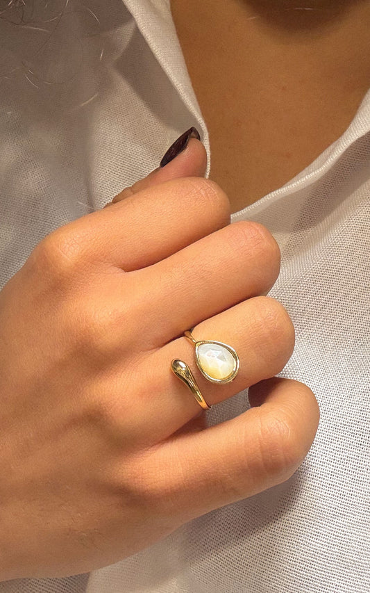 Bague Alessi - Nacre
