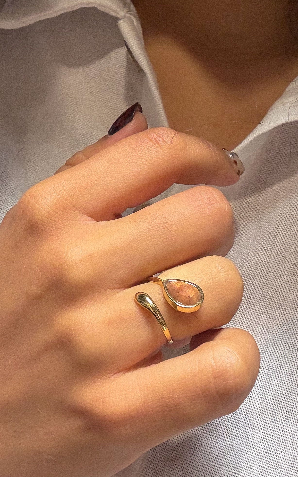Bague Alessi - Quartz fraise