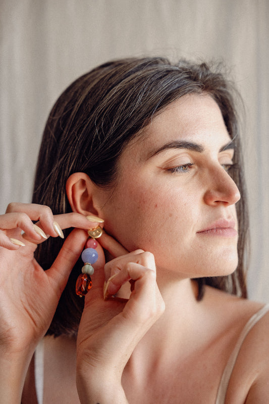 Boucles Tya - Multicolore